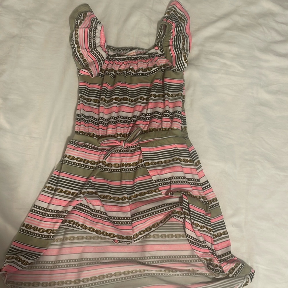 Baby Phat hi lo romper size 4T. Smoke and pet free home